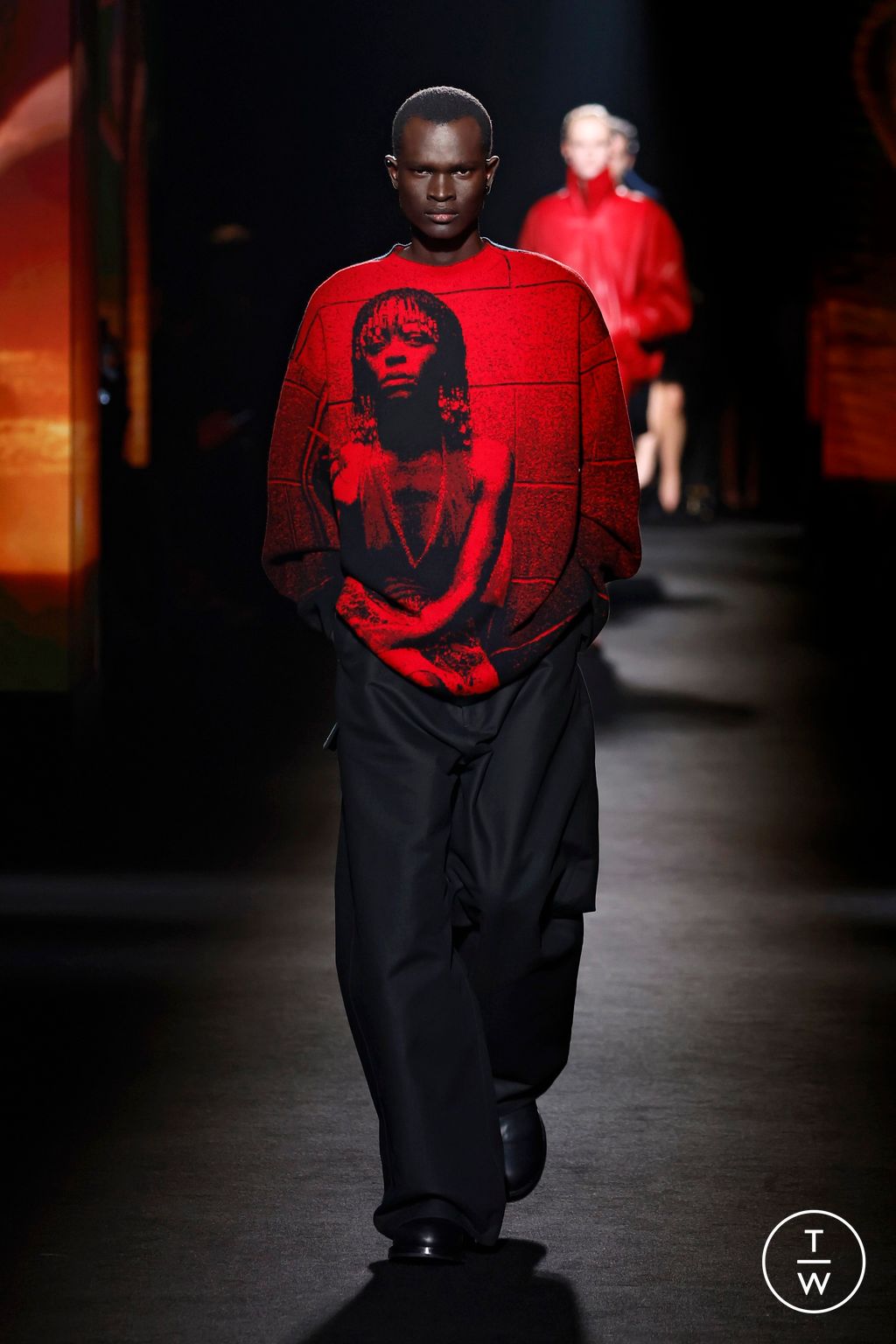 Fashion Week Paris Fall/Winter 2026 look 71 from the Balenciaga collection womenswear