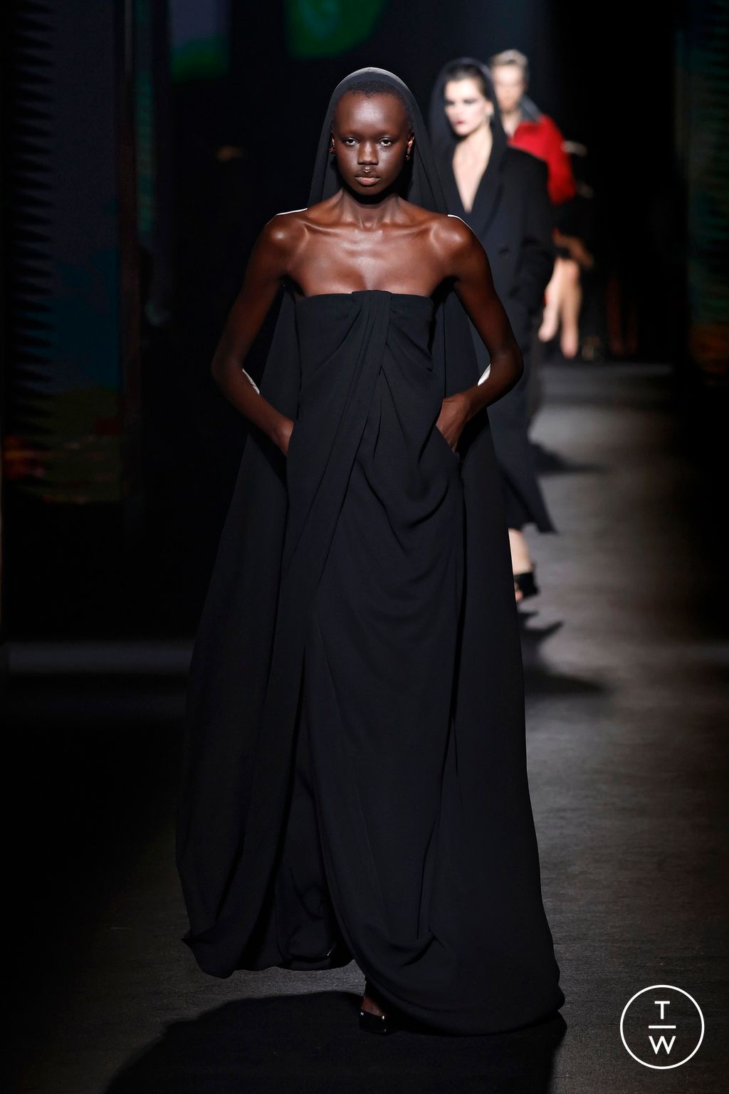 Fashion Week Paris Fall/Winter 2026 look 75 de la collection Balenciaga womenswear