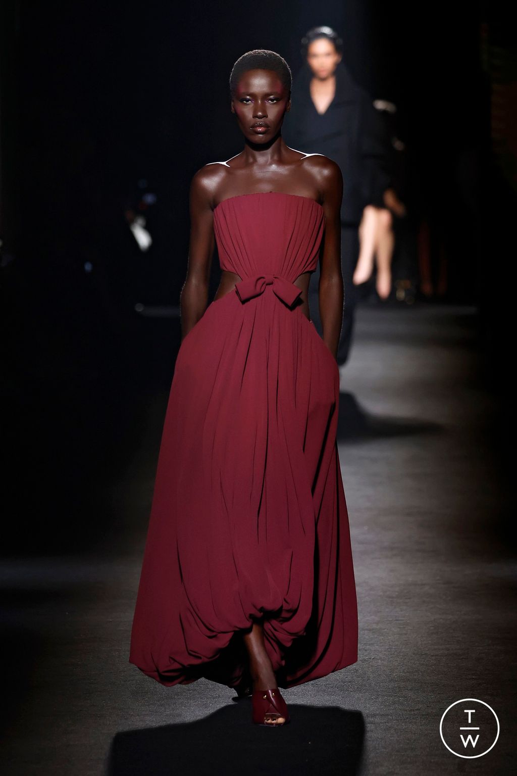 Fashion Week Paris Fall/Winter 2026 look 76 de la collection Balenciaga womenswear