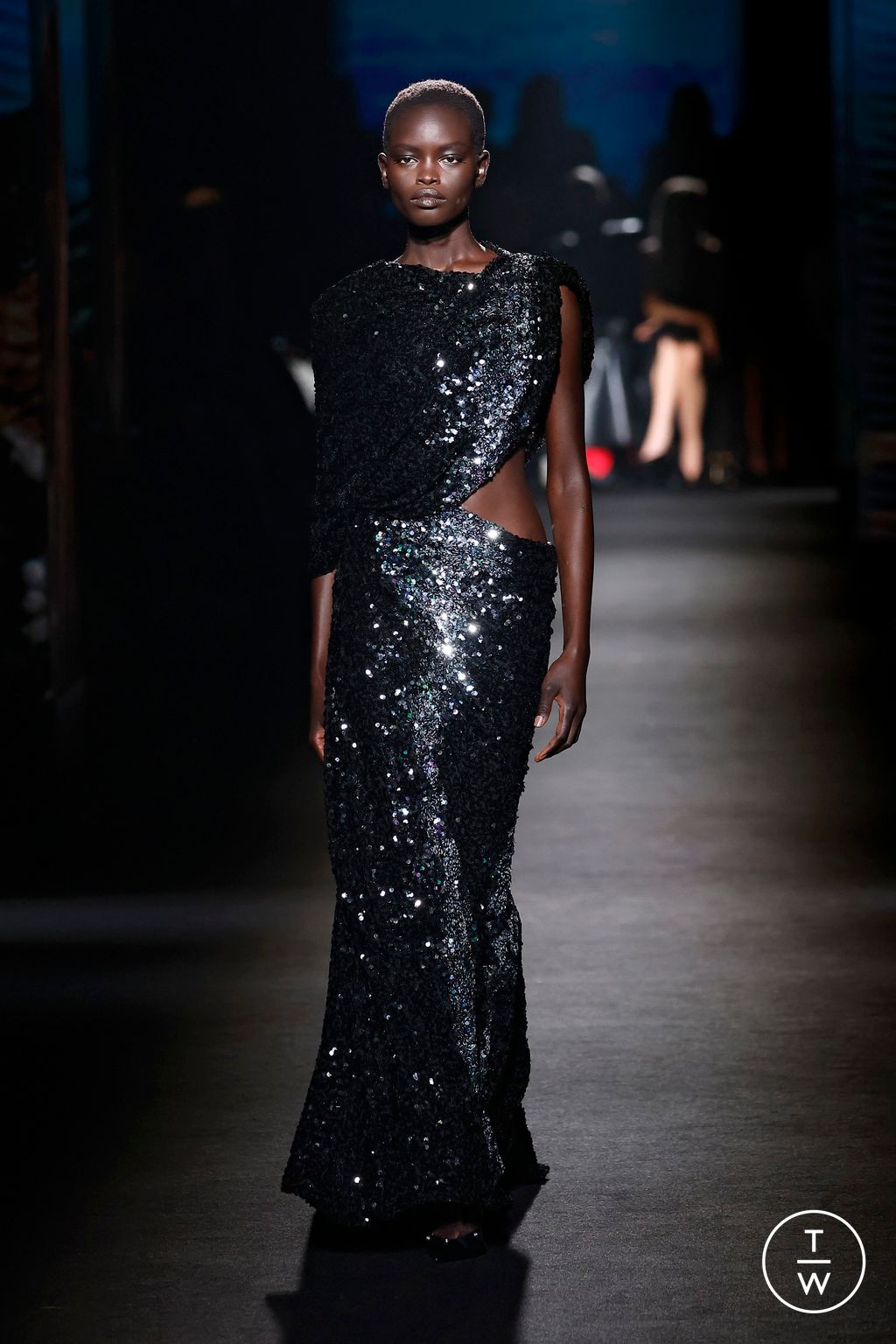 Fashion Week Paris Fall/Winter 2026 look 81 from the Balenciaga collection womenswear