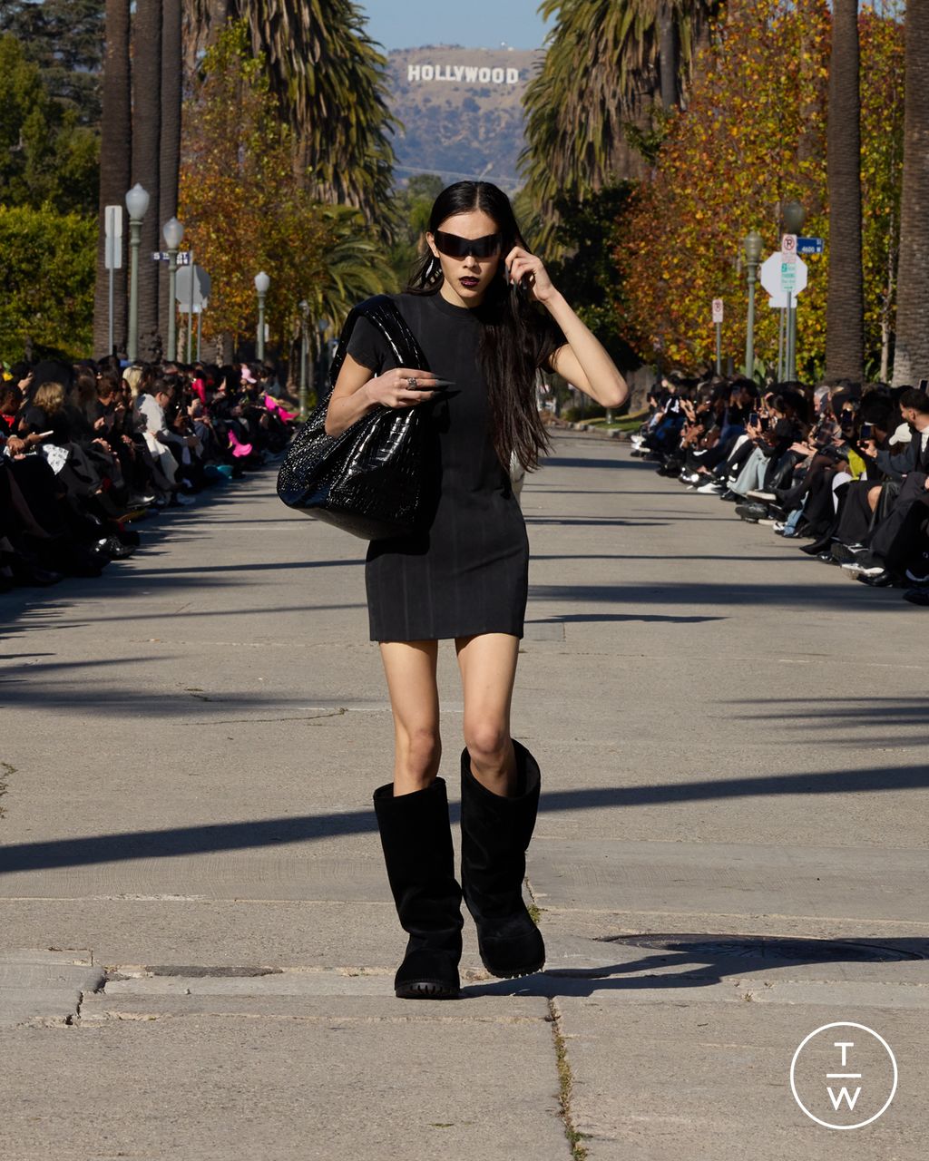 Fashion Week Paris Pre-Fall 2024 look 21 de la collection Balenciaga womenswear