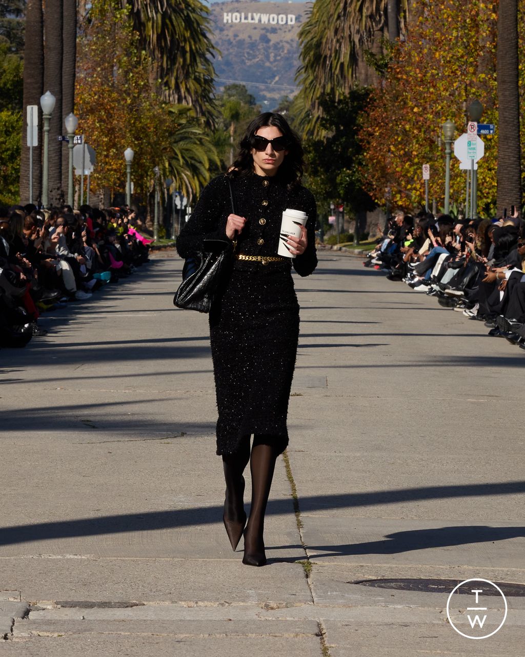 Fashion Week Paris Pre-Fall 2024 look 44 de la collection Balenciaga womenswear