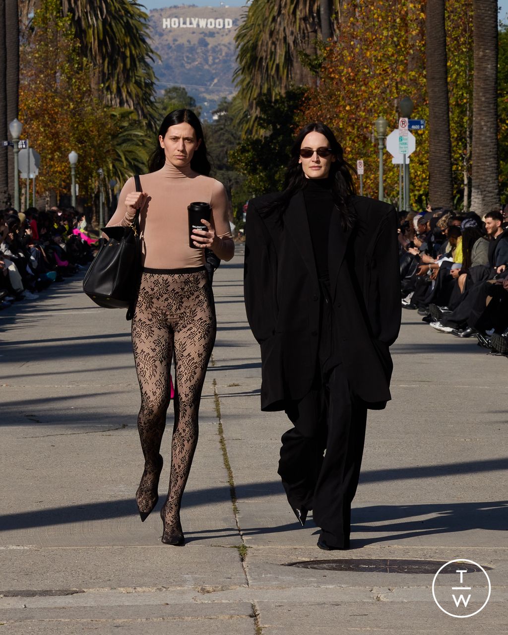 Fashion Week Paris Pre-Fall 2024 look 47 from the Balenciaga collection womenswear