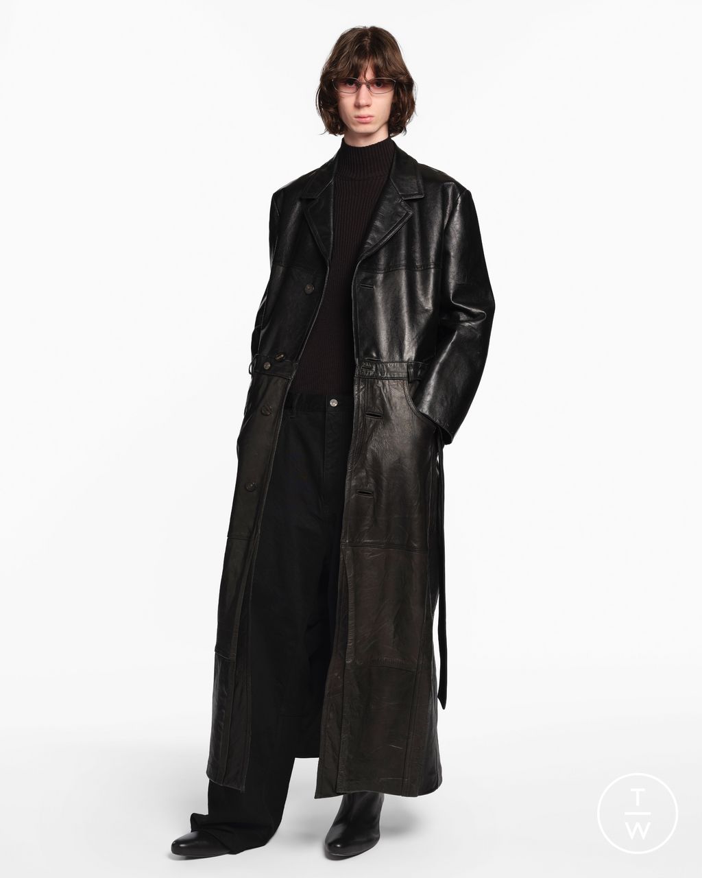 Fashion Week Paris Resort 2026 look 10 from the Balenciaga collection womenswear