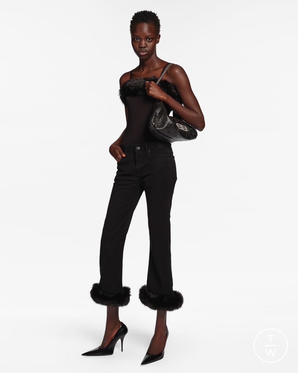 Fashion Week Paris Resort 2026 look 19 from the Balenciaga collection womenswear