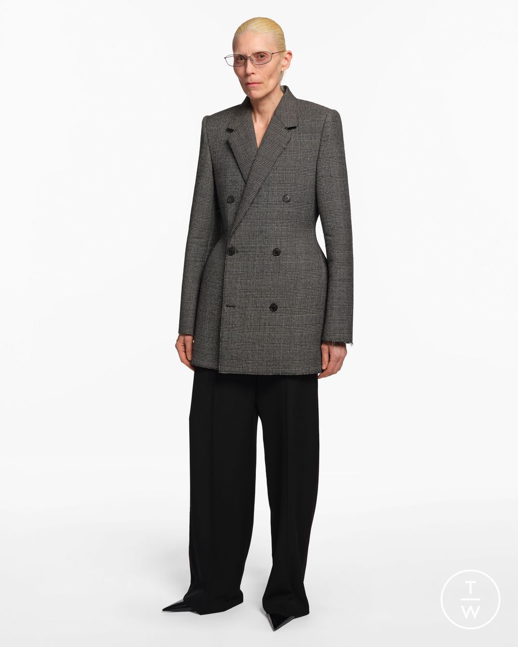 Fashion Week Paris Resort 2026 look 1 de la collection Balenciaga womenswear