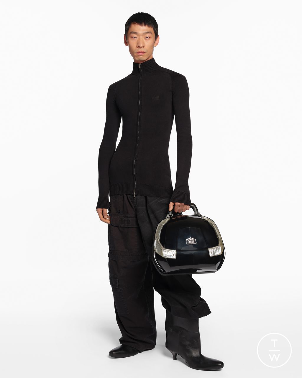 Fashion Week Paris Resort 2026 look 30 from the Balenciaga collection womenswear