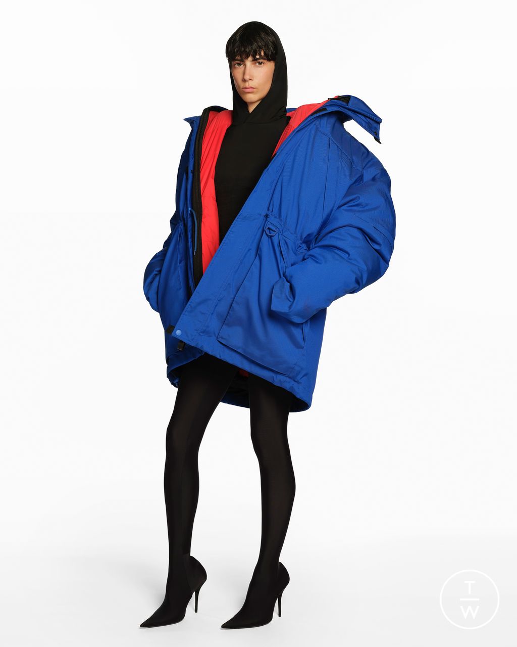 Fashion Week Paris Resort 2026 look 43 from the Balenciaga collection womenswear