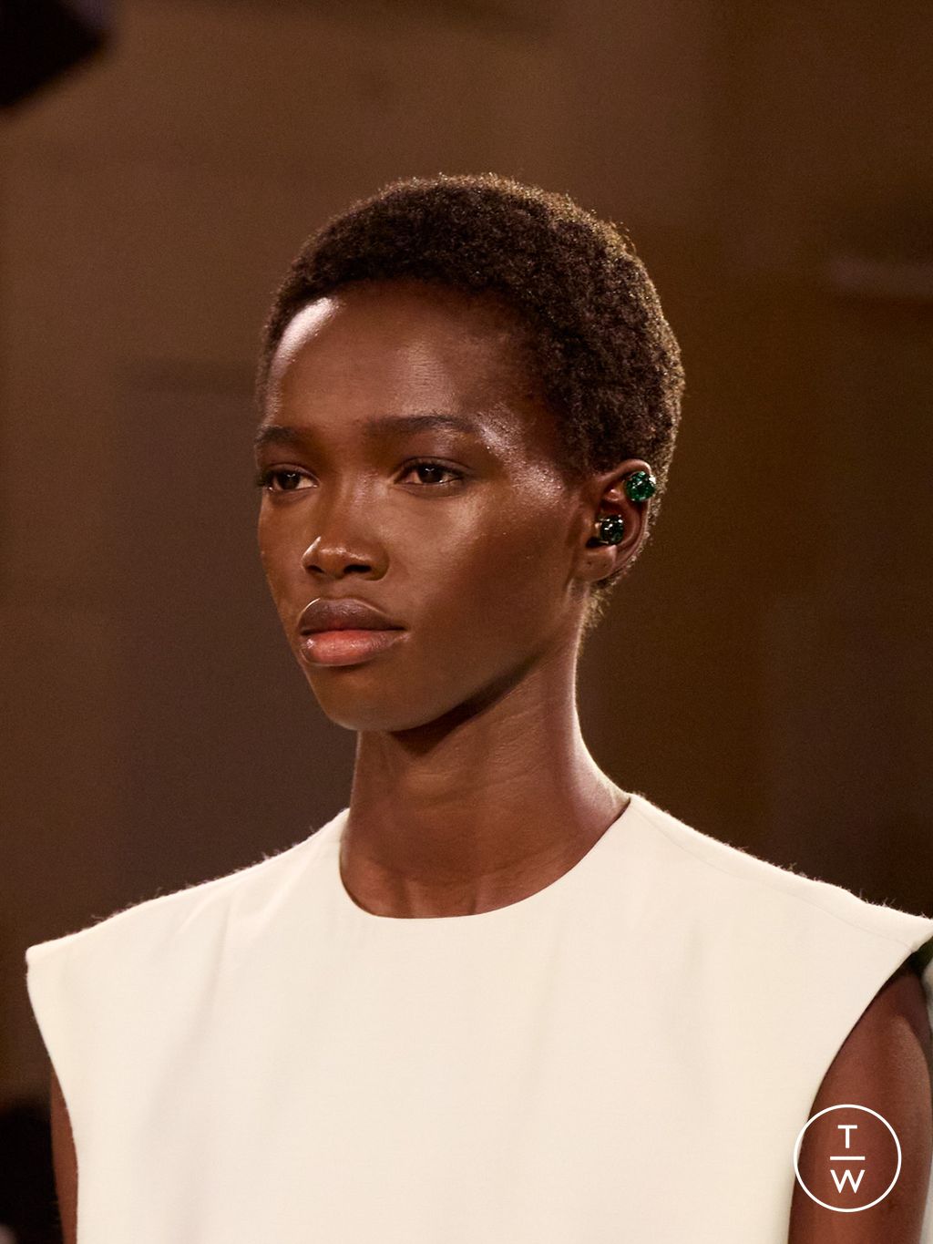 Fashion Week Paris Spring/Summer 2026 look 3 from the Balenciaga collection womenswear accessories