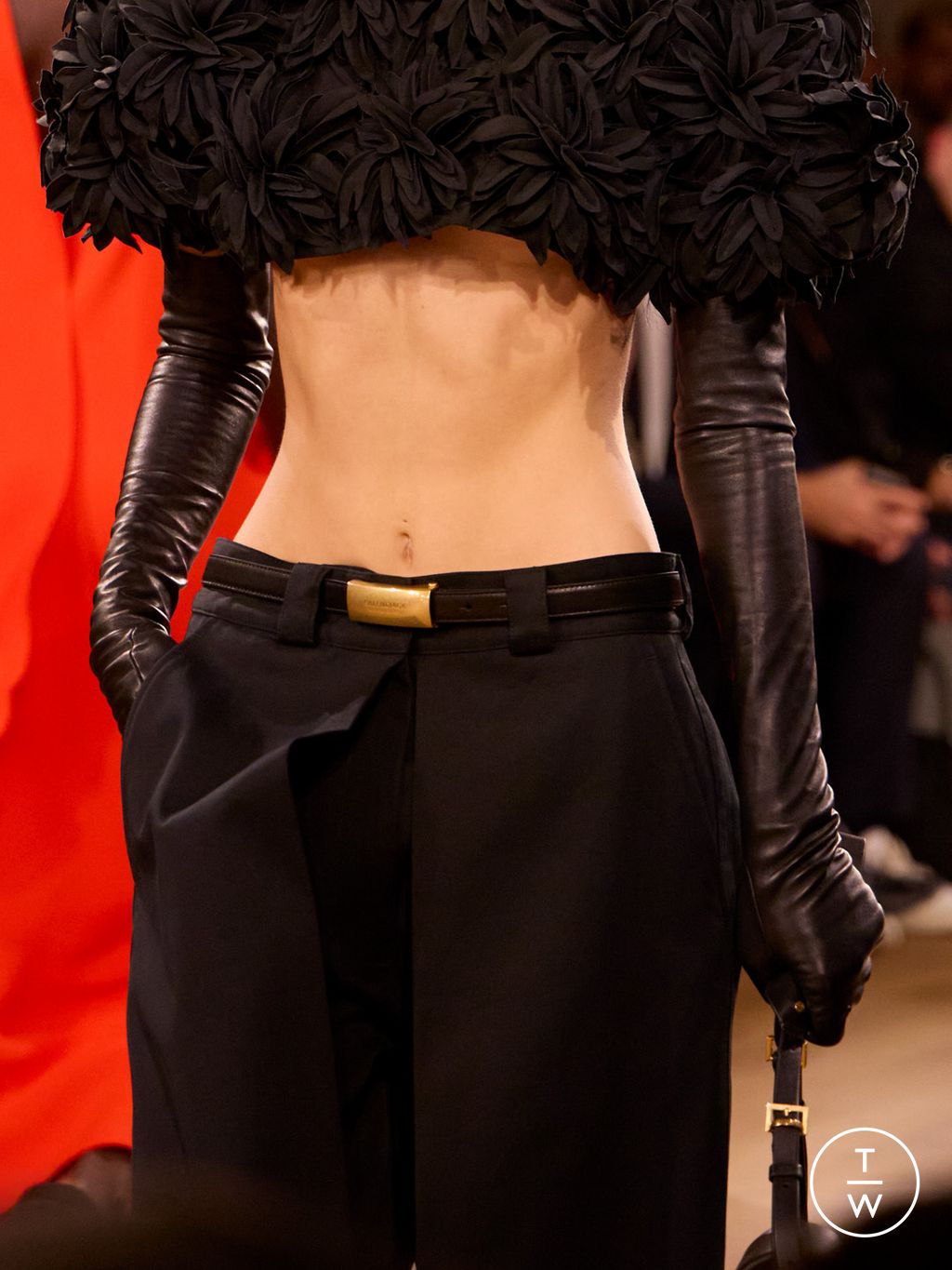 Fashion Week Paris Spring/Summer 2026 look 49 from the Balenciaga collection womenswear accessories