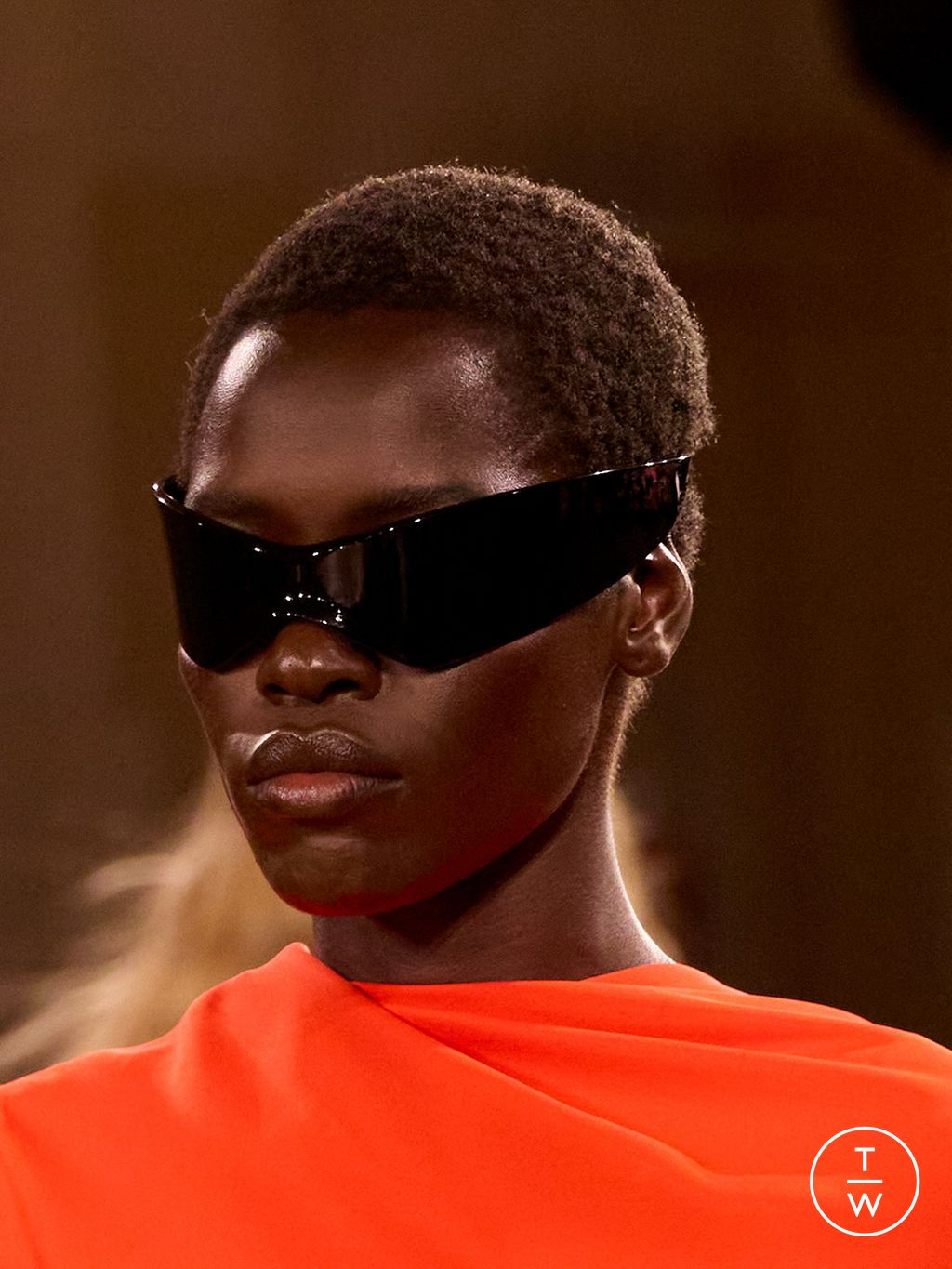 Fashion Week Paris Spring/Summer 2026 look 55 from the Balenciaga collection womenswear accessories