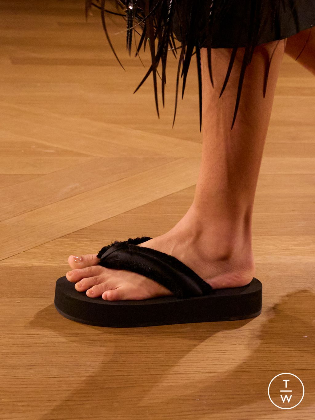 Fashion Week Paris Spring/Summer 2026 look 50 from the Balenciaga collection womenswear accessories