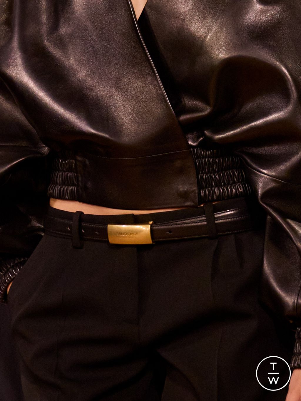 Fashion Week Paris Spring/Summer 2026 look 52 from the Balenciaga collection 女装配饰