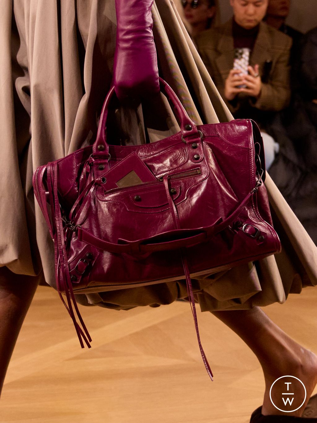 Fashion Week Paris Spring/Summer 2026 look 13 from the Balenciaga collection womenswear accessories