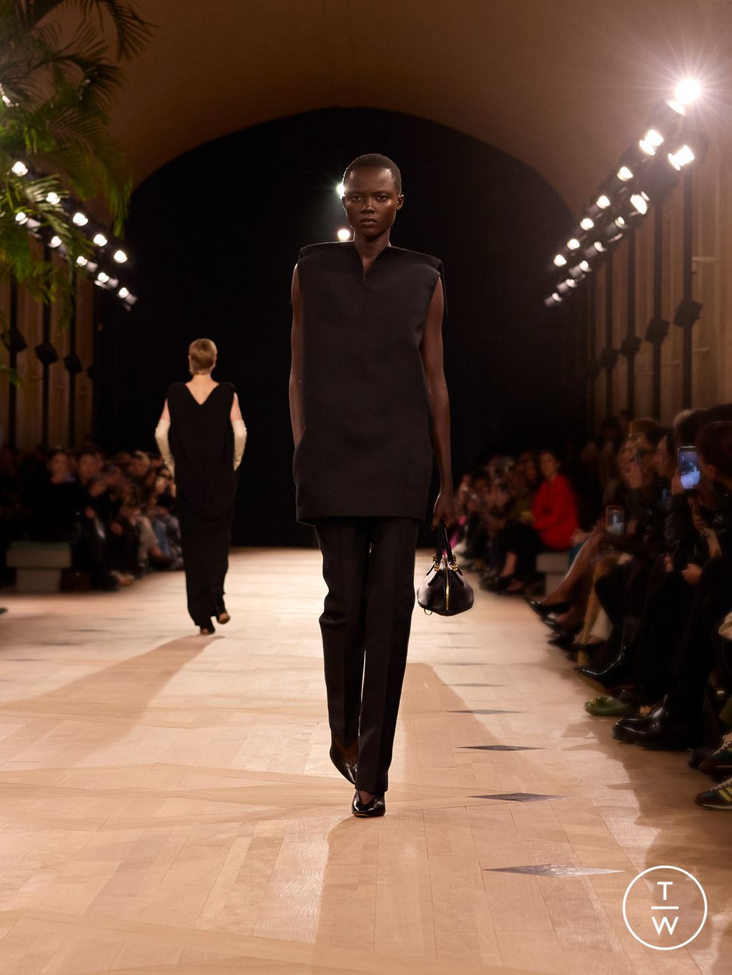 Fashion Week Paris Spring/Summer 2026 look 2 from the Balenciaga collection womenswear