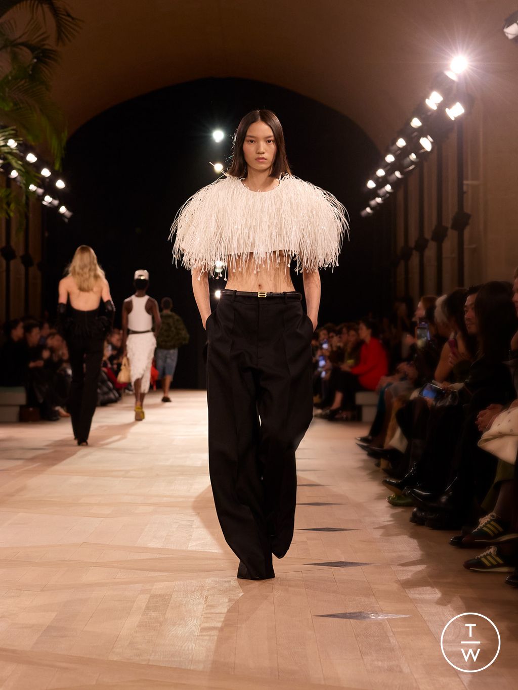 Fashion Week Paris Spring/Summer 2026 look 47 from the Balenciaga collection womenswear