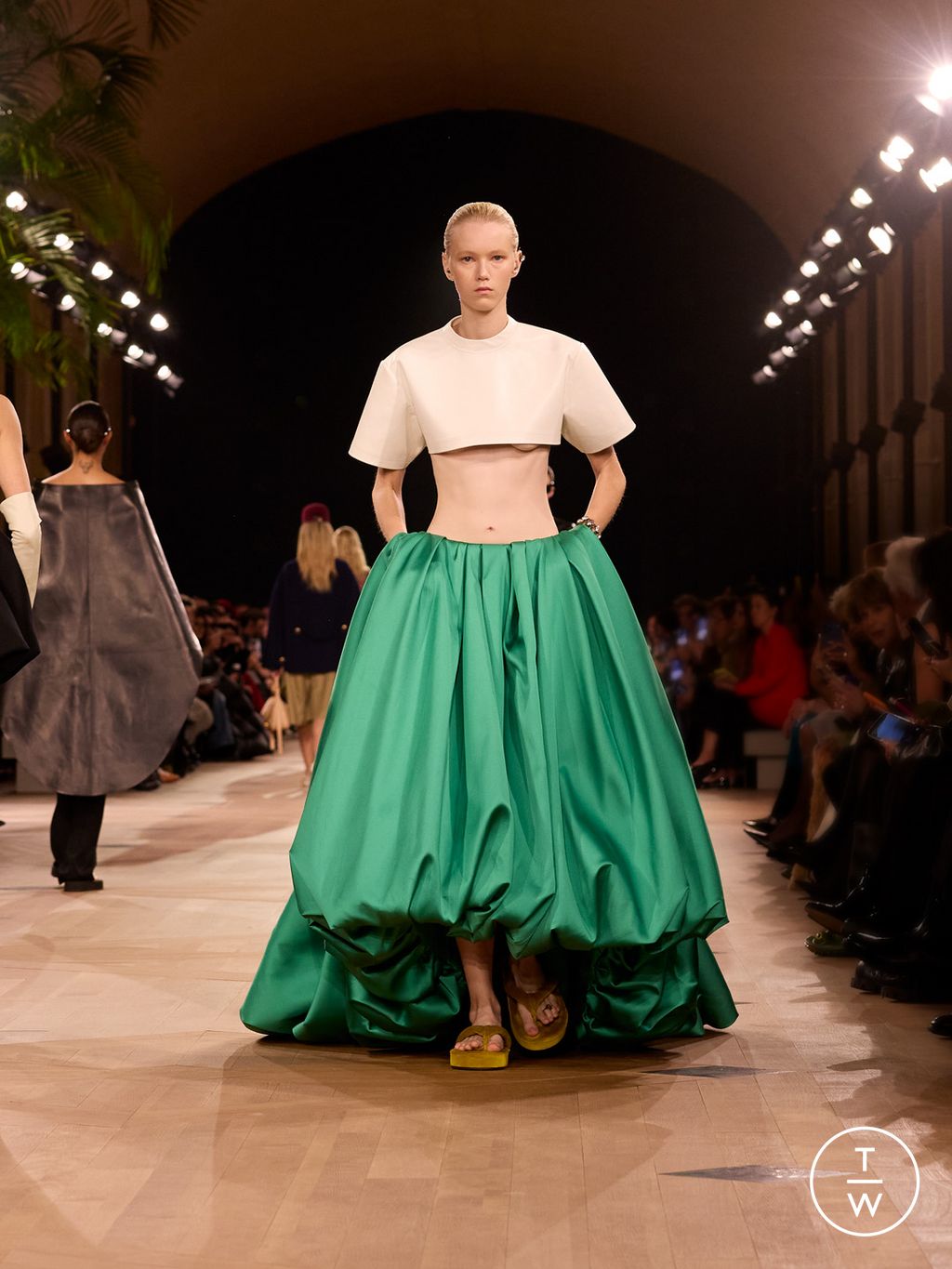 Fashion Week Paris Spring/Summer 2026 look 50 from the Balenciaga collection womenswear