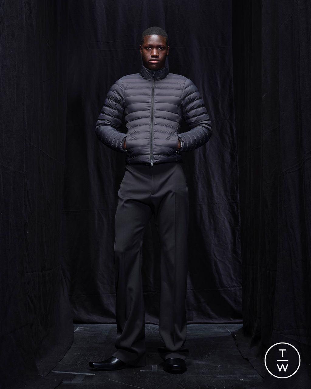 Fashion Week Paris Fall/Winter 2025 look 11 from the Balenciaga collection womenswear