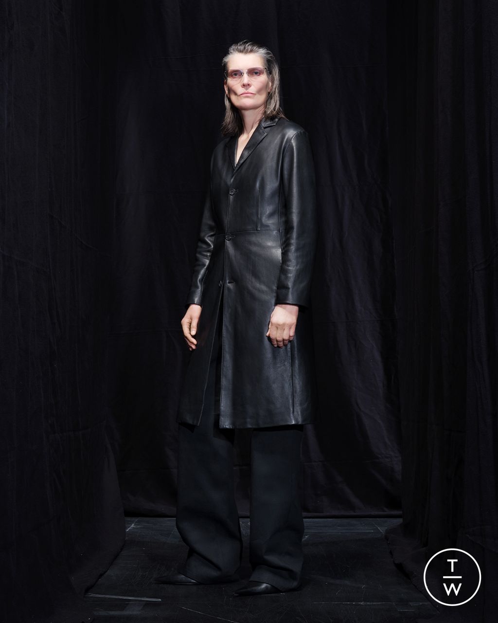 Fashion Week Paris Fall/Winter 2025 look 16 from the Balenciaga collection womenswear