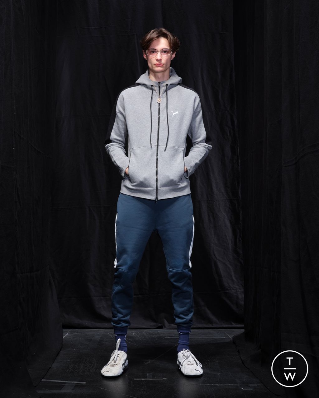 Fashion Week Paris Fall/Winter 2025 look 62 from the Balenciaga collection womenswear