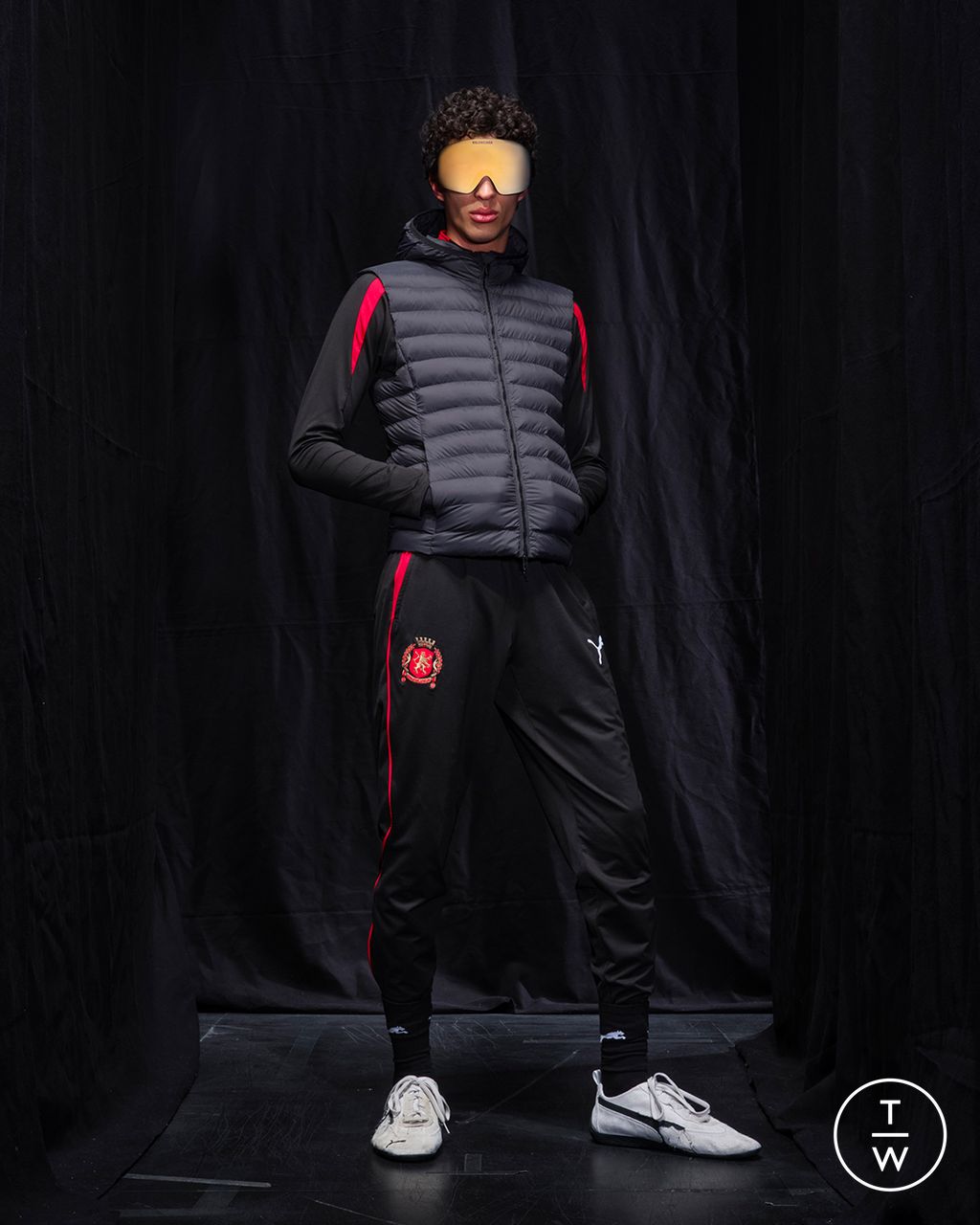 Fashion Week Paris Fall/Winter 2025 look 64 from the Balenciaga collection womenswear