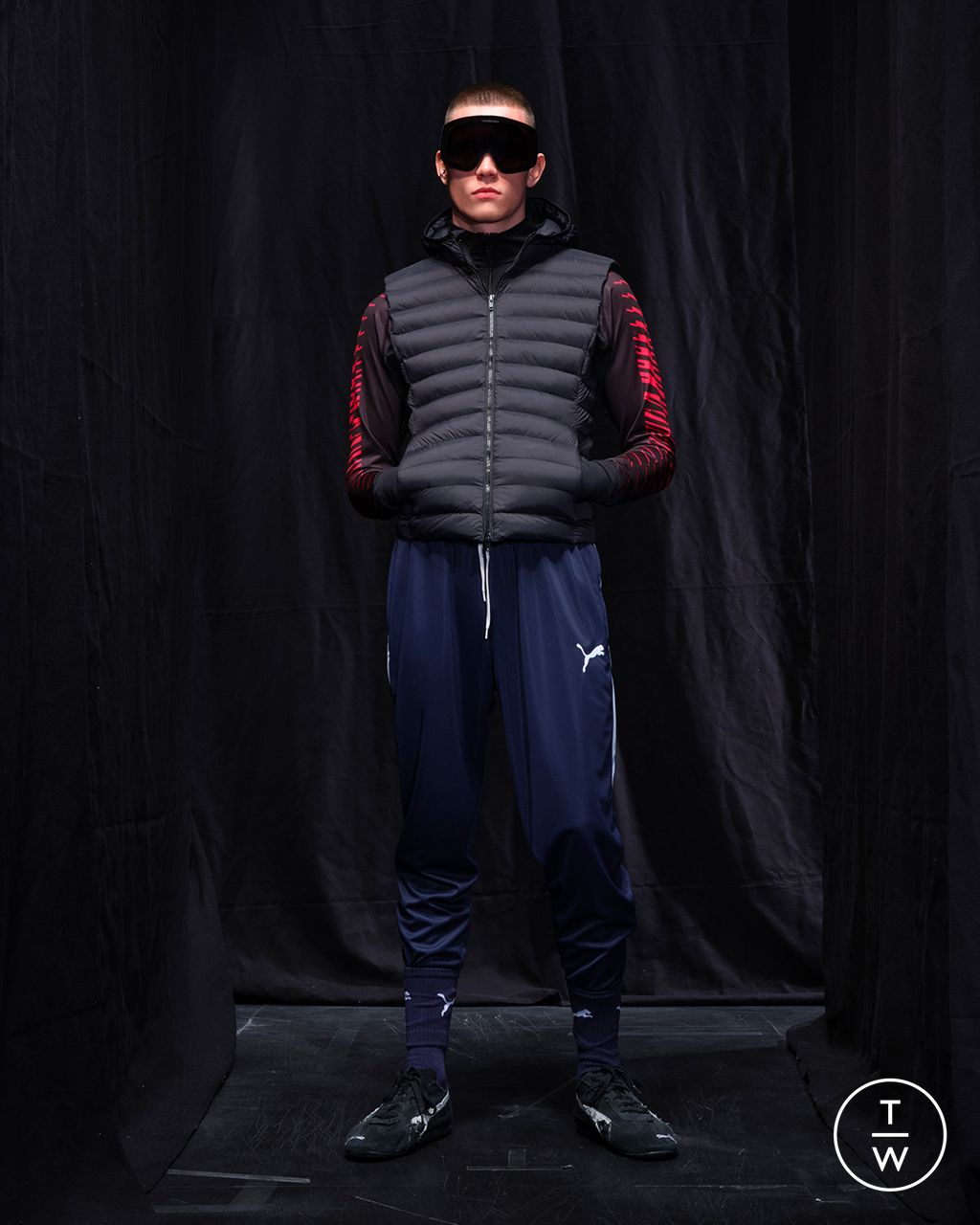 Fashion Week Paris Fall/Winter 2025 look 66 from the Balenciaga collection womenswear