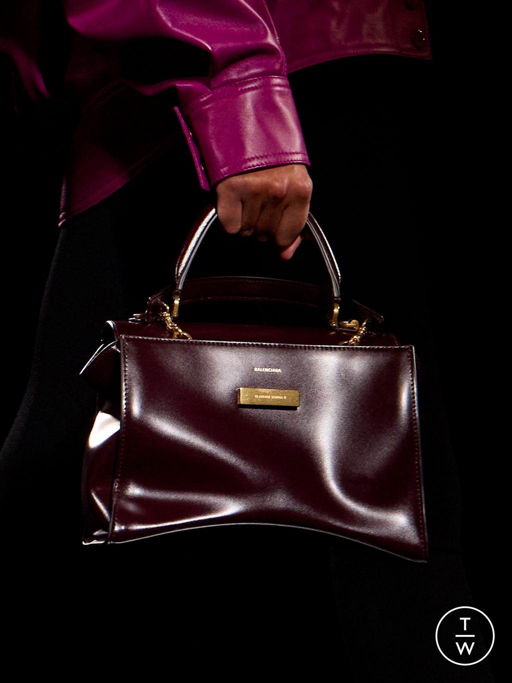 Fashion Week Paris Fall/Winter 2026 look 58 de la collection Balenciaga womenswear accessories