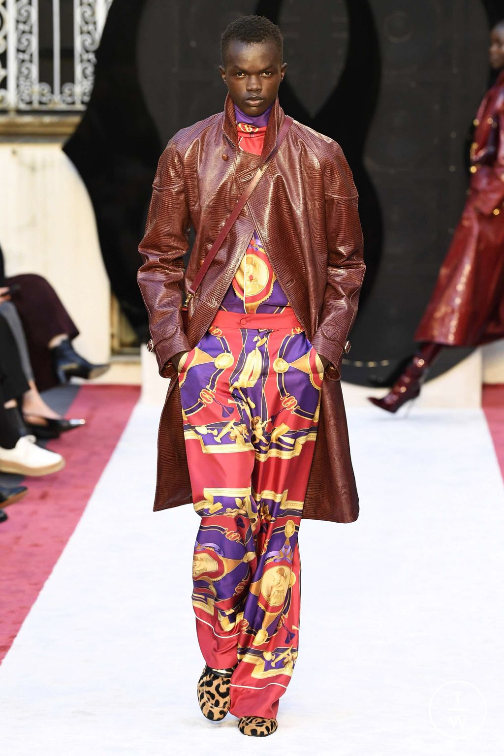Fashion Week Milan Fall/Winter 2023 look 4 from the Bally collection 女装