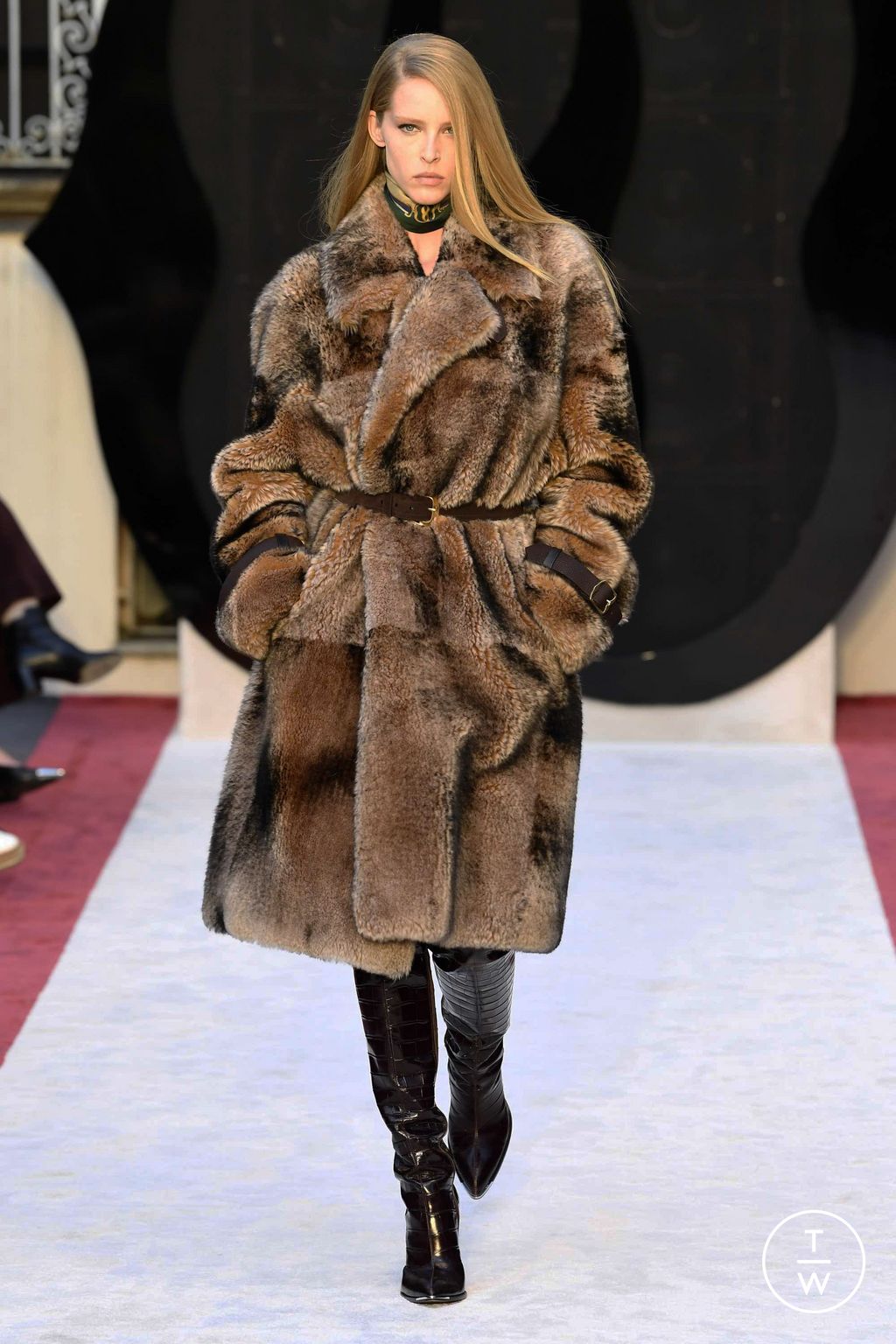 Fashion Week Milan Fall/Winter 2023 look 11 from the Bally collection 女装