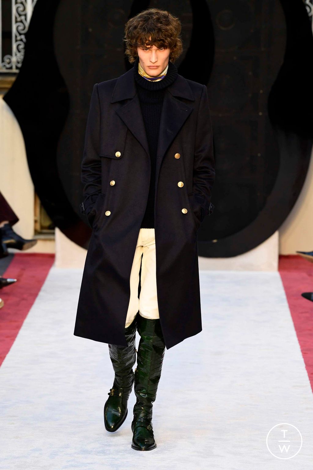 Fashion Week Milan Fall/Winter 2023 look 26 from the Bally collection 女装