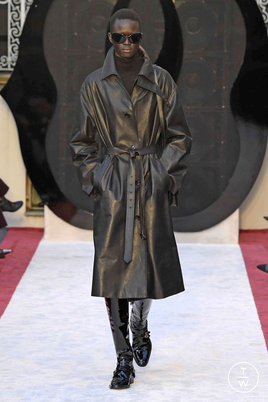Fashion Week Milan Fall/Winter 2023 look 40 from the Bally collection 女装