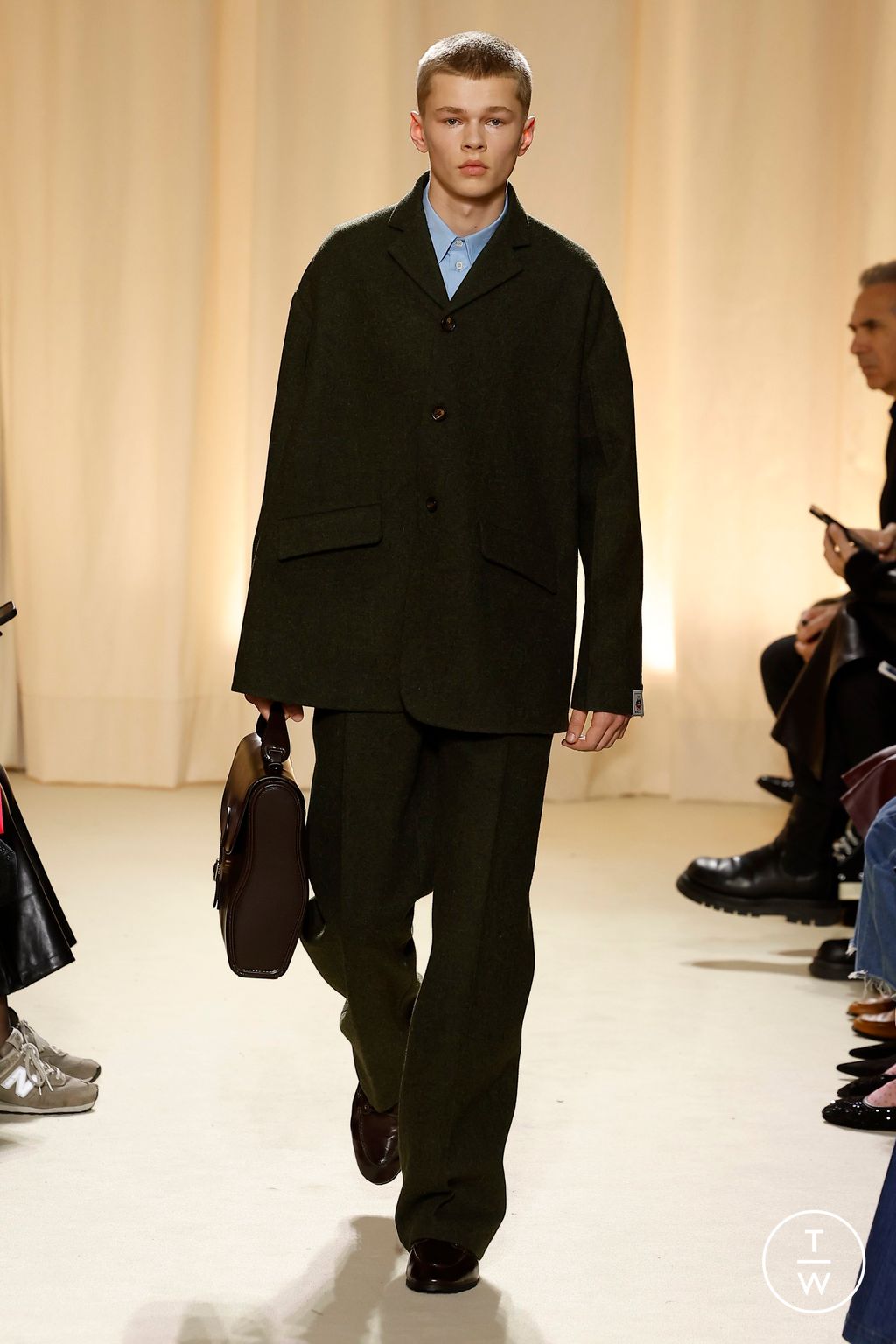 Fashion Week Milan Fall/Winter 2024 look 2 from the Bally collection womenswear