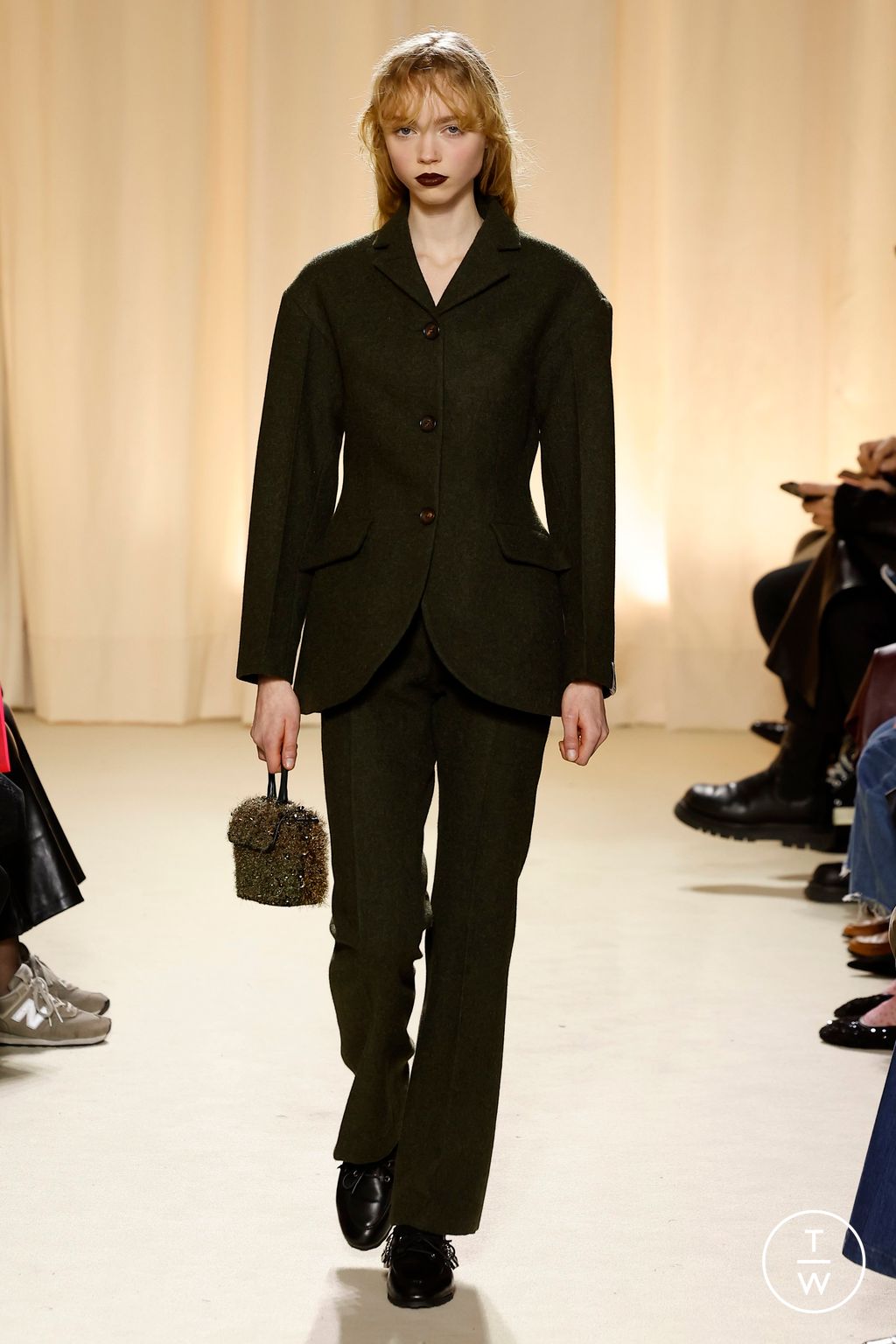 Fashion Week Milan Fall/Winter 2024 look 6 from the Bally collection womenswear