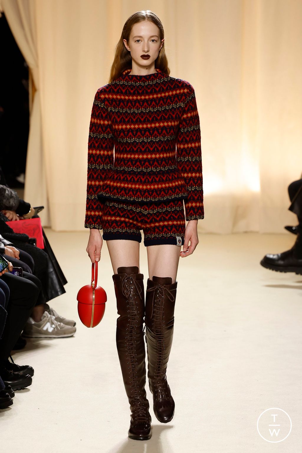 Fashion Week Milan Fall/Winter 2024 look 10 from the Bally collection 女装