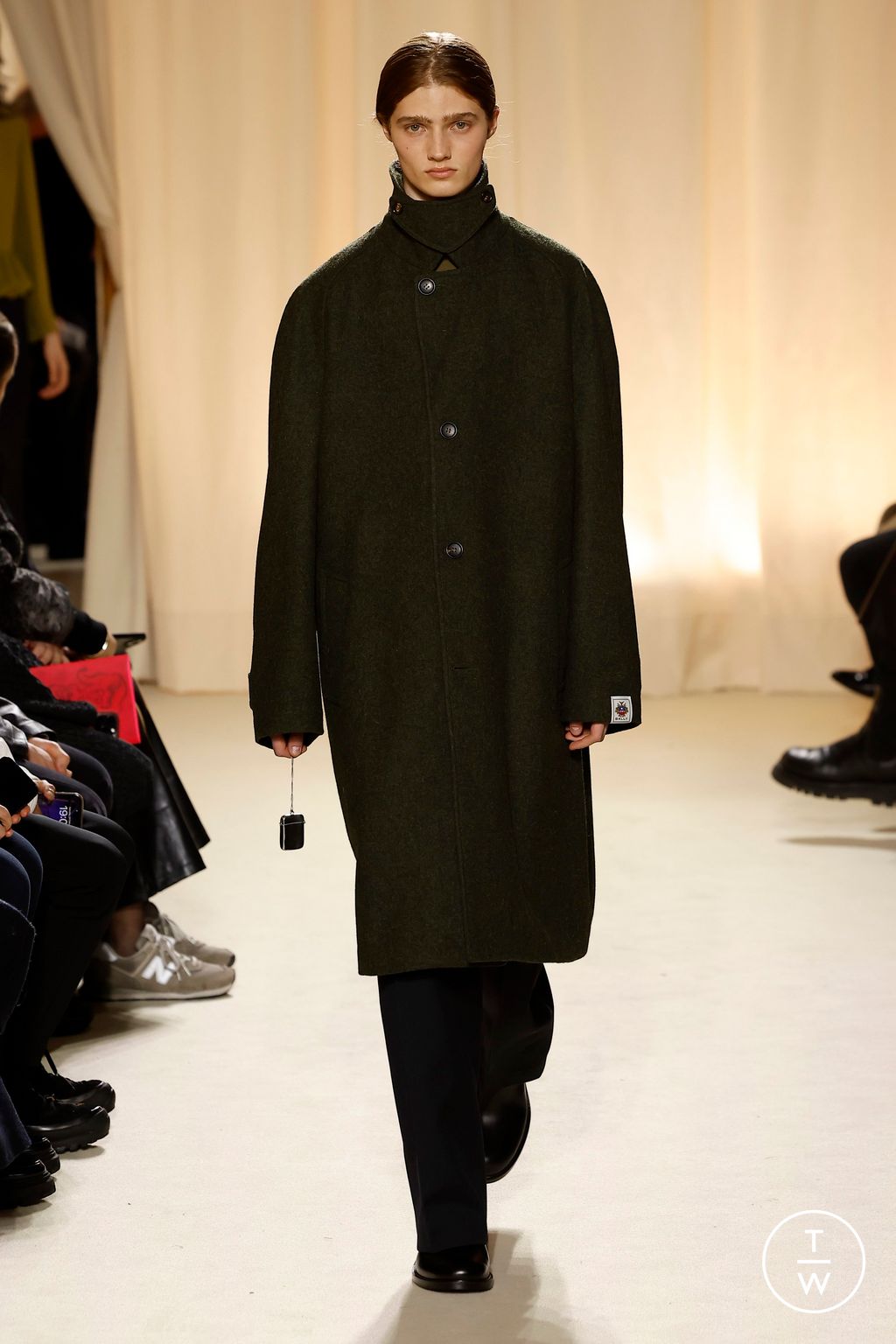 Fashion Week Milan Fall/Winter 2024 look 13 from the Bally collection womenswear