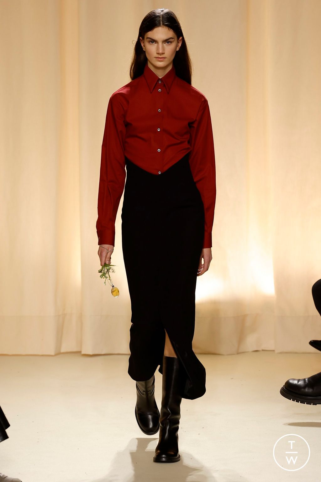 Fashion Week Milan Fall/Winter 2024 look 16 de la collection Bally womenswear