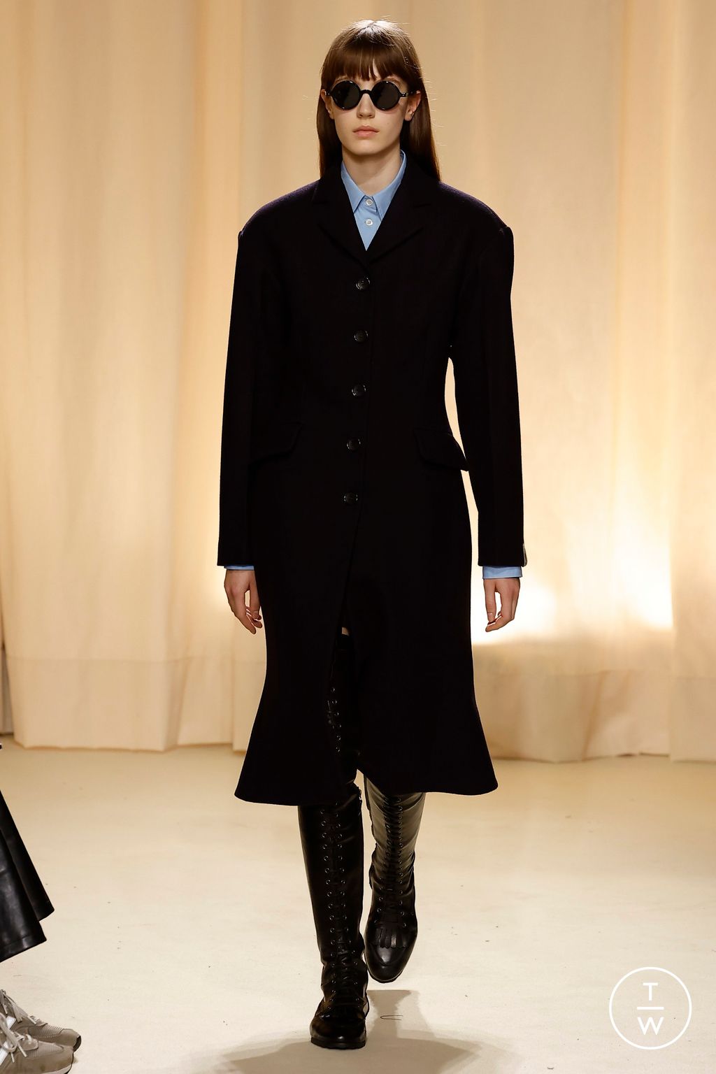 Fashion Week Milan Fall/Winter 2024 look 54 from the Bally collection 女装