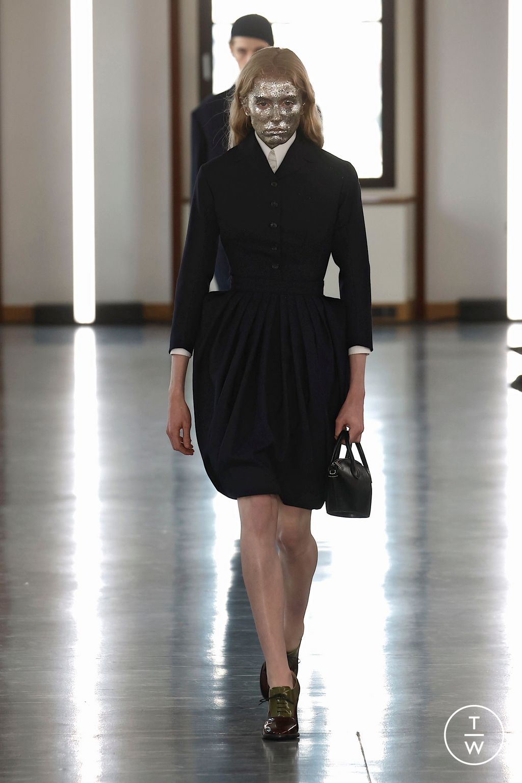 Fashion Week Milan Fall/Winter 2025 look 4 from the Bally collection womenswear