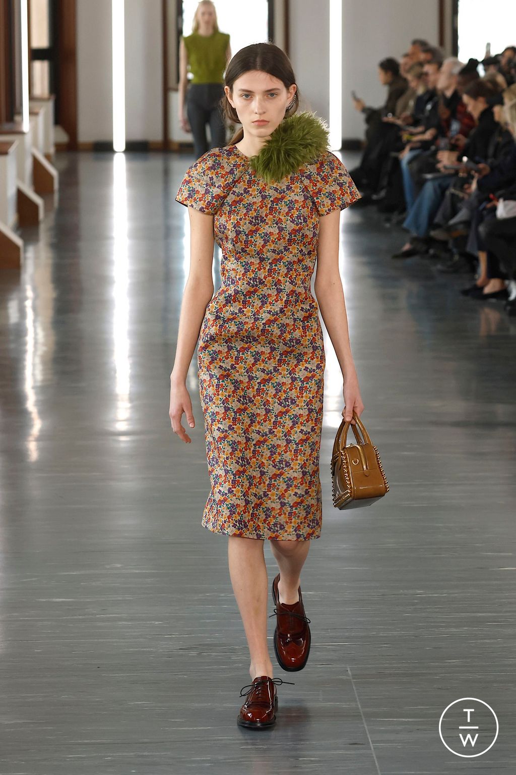 Fashion Week Milan Fall/Winter 2025 look 12 from the Bally collection womenswear