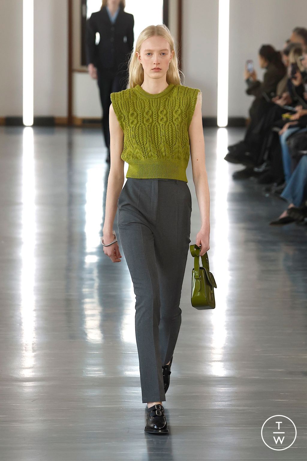 Fashion Week Milan Fall/Winter 2025 look 13 from the Bally collection womenswear