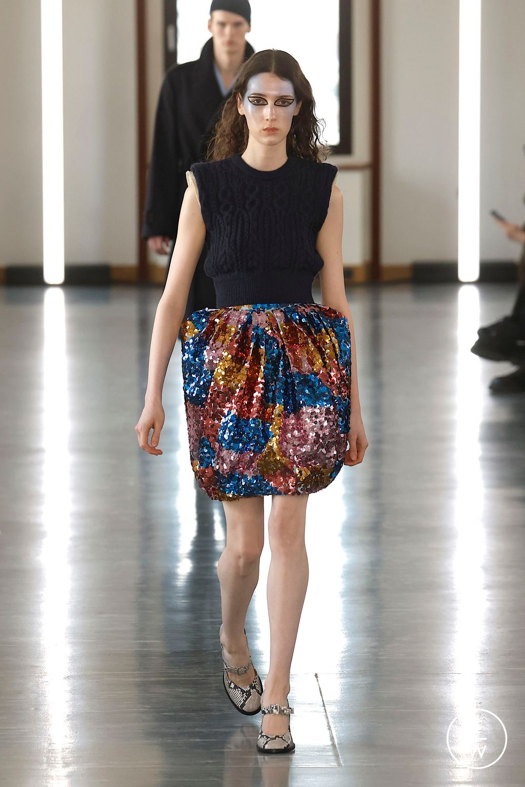 Fashion Week Milan Fall/Winter 2025 look 15 from the Bally collection womenswear