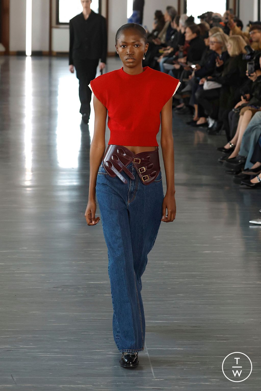 Fashion Week Milan Fall/Winter 2025 look 23 from the Bally collection womenswear