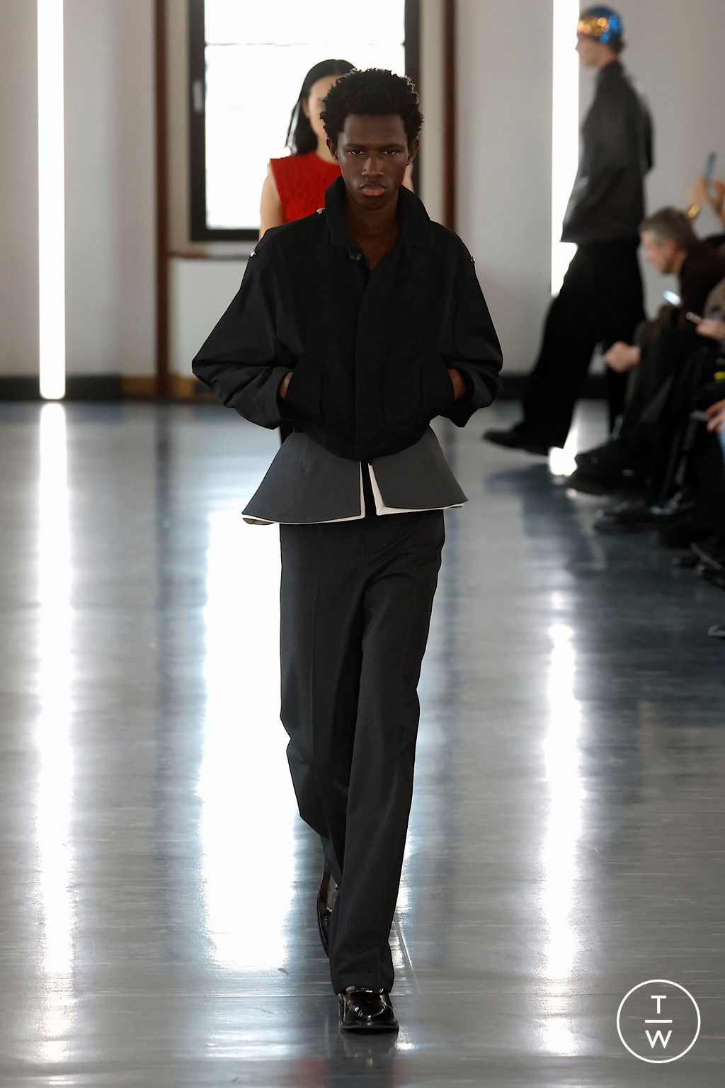 Fashion Week Milan Fall/Winter 2025 look 41 from the Bally collection womenswear