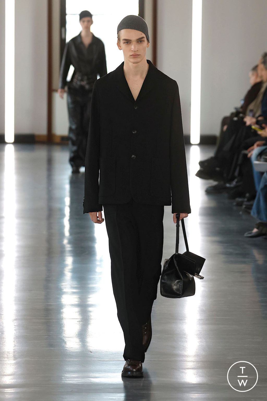 Fashion Week Milan Fall/Winter 2025 look 46 from the Bally collection womenswear