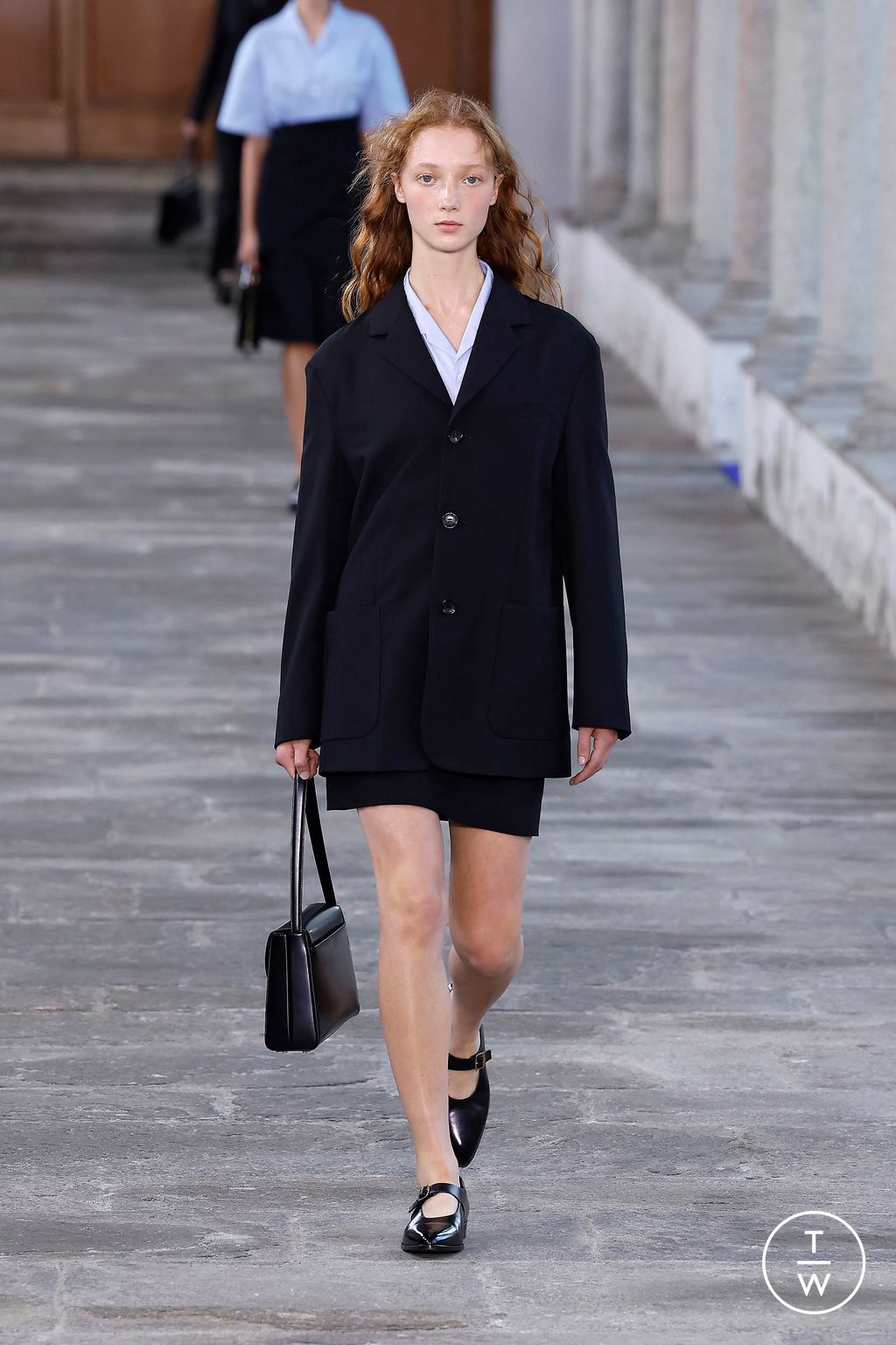 Fashion Week Milan Spring/Summer 2024 look 1 de la collection Bally womenswear