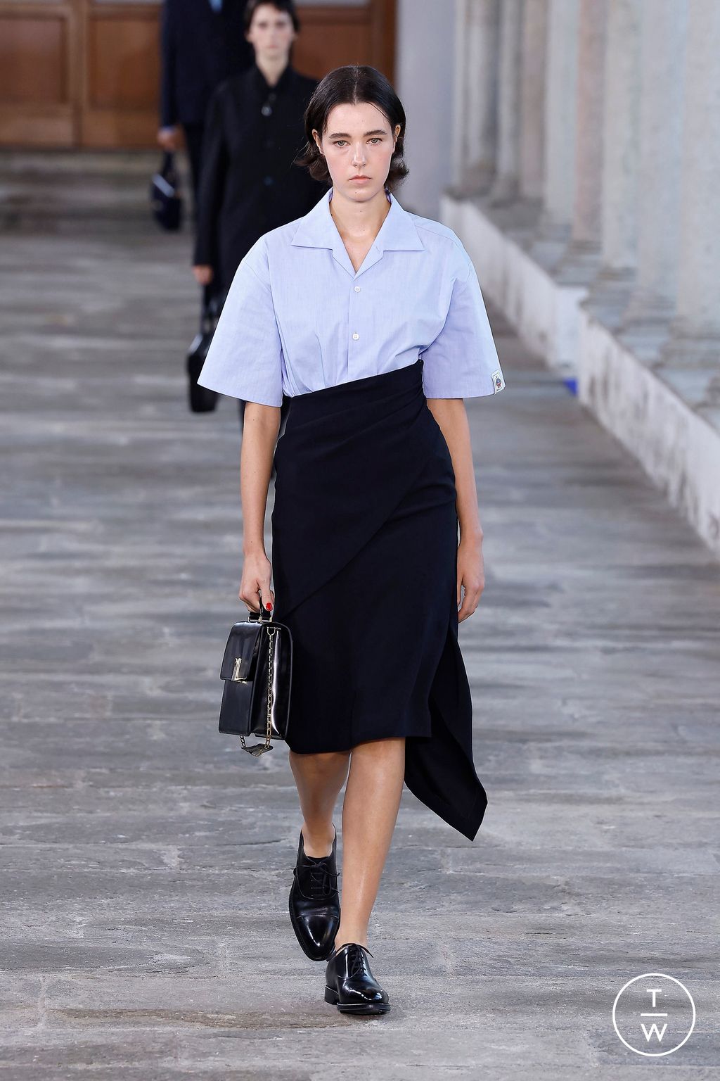 Fashion Week Milan Spring/Summer 2024 look 2 from the Bally collection womenswear