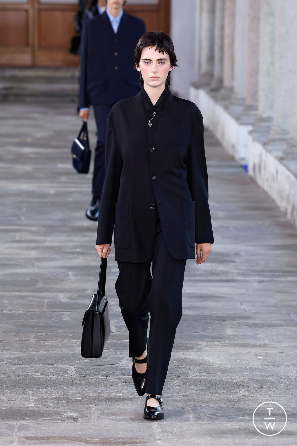 Fashion Week Milan Spring/Summer 2024 look 3 from the Bally collection 女装