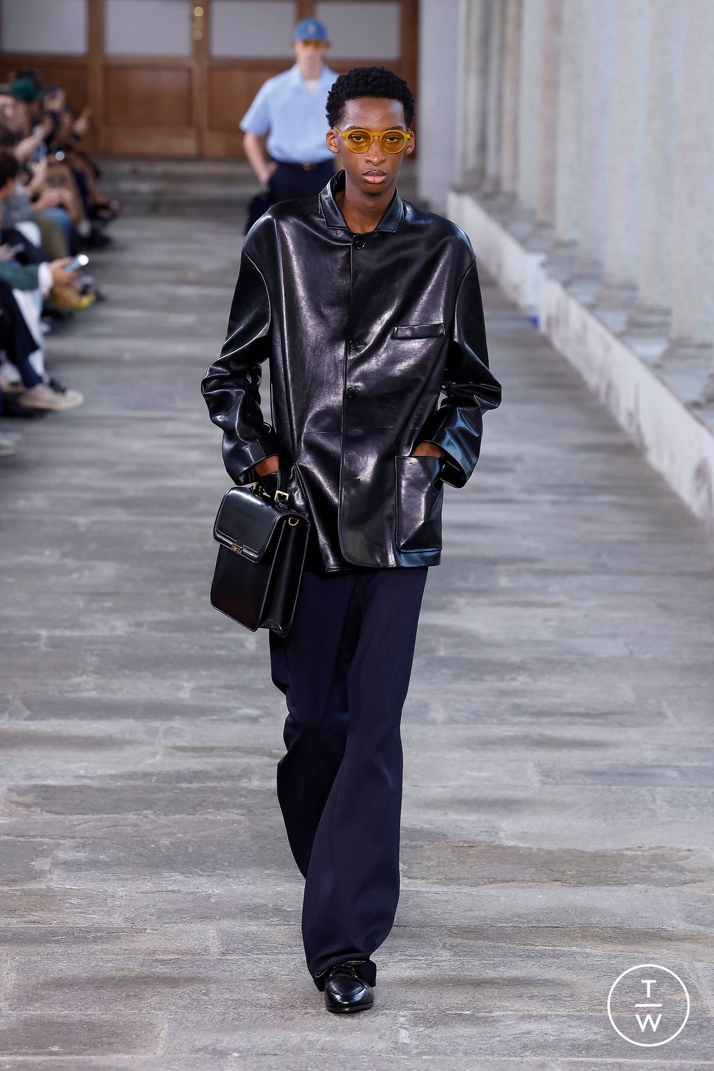 Fashion Week Milan Spring/Summer 2024 look 6 from the Bally collection womenswear