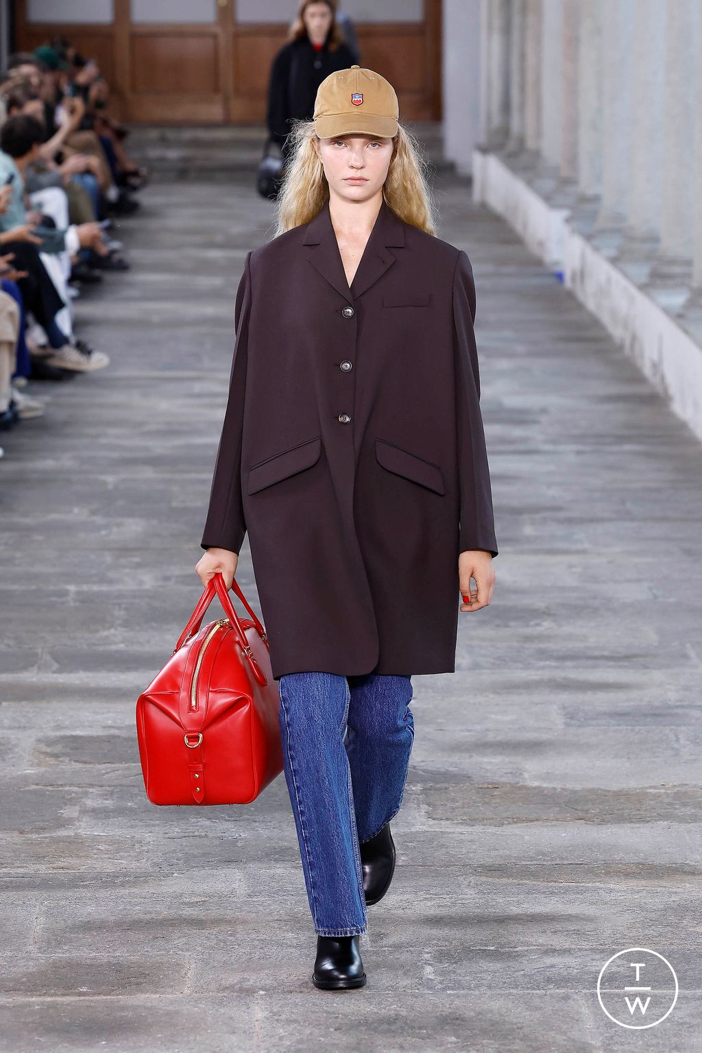 Fashion Week Milan Spring/Summer 2024 look 11 de la collection Bally womenswear