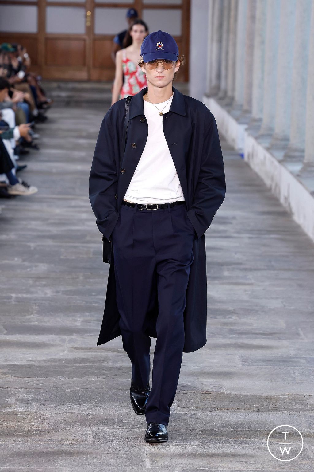 Fashion Week Milan Spring/Summer 2024 look 18 from the Bally collection 女装